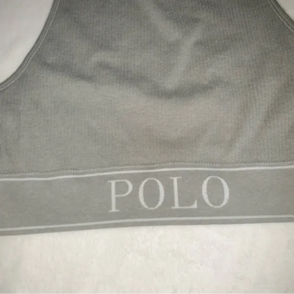Polo‎ Ralph Lauren gray sports bra size XL new with tags - Picture 7 of 7